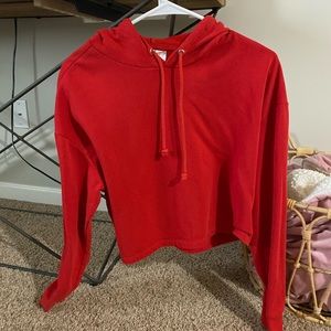 Cropped sweatshirt